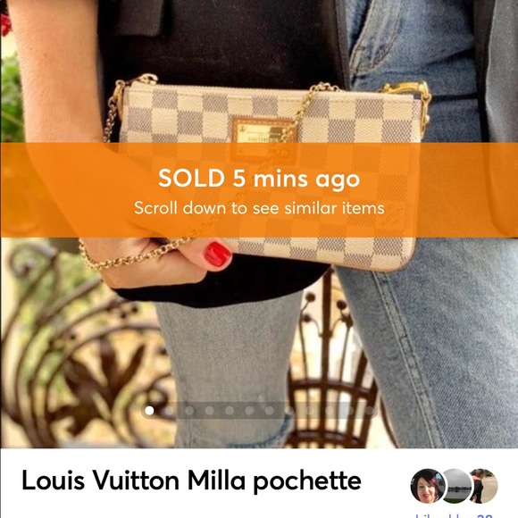 Louis Vuitton Handbags - ‼️SOLD‼️‼️Louis Vuitton Milla pochette